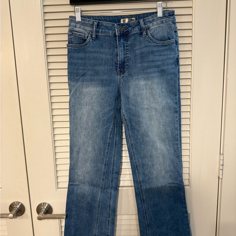 Kut from the Kloth Medium Wash Wide Leg Jeans